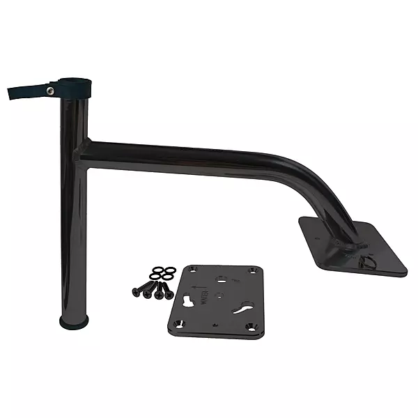 Panther 3" Quick Release King Pin Bow Mount Bracket - Black - Powder Coat