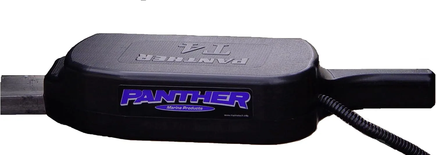Panther T4 Through Tilt Tube Electro Steer - Saltwater