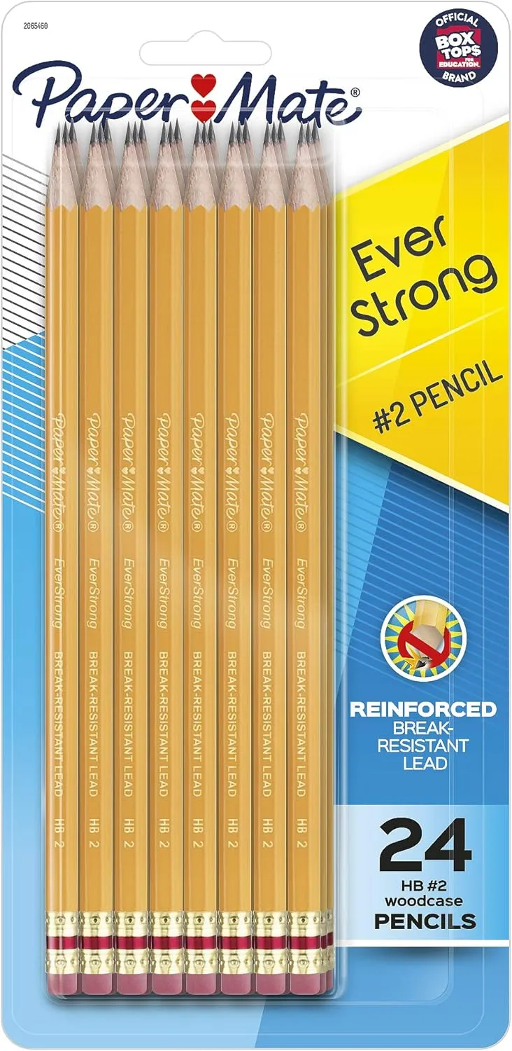 PAPER MATE EverStrong #2 Woodcase Pencils