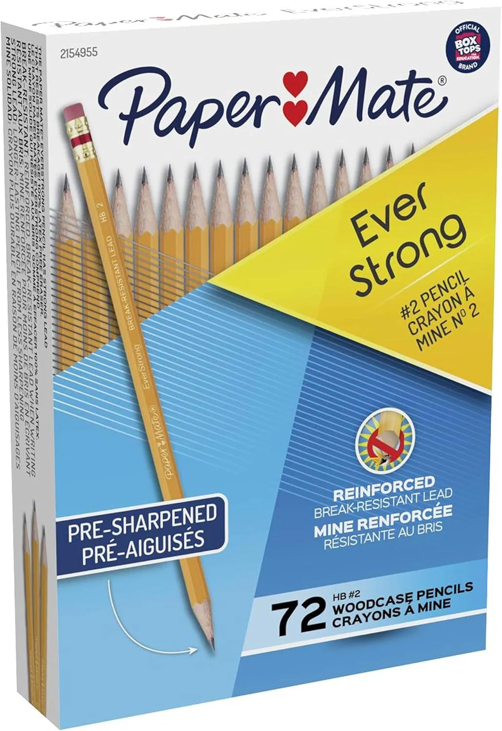PAPER MATE EverStrong #2 Woodcase Pencils