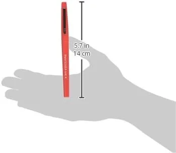 Paper Mate Flair Felt Tip Pens, Medium Point 0.7mm, Red, 12 Count
