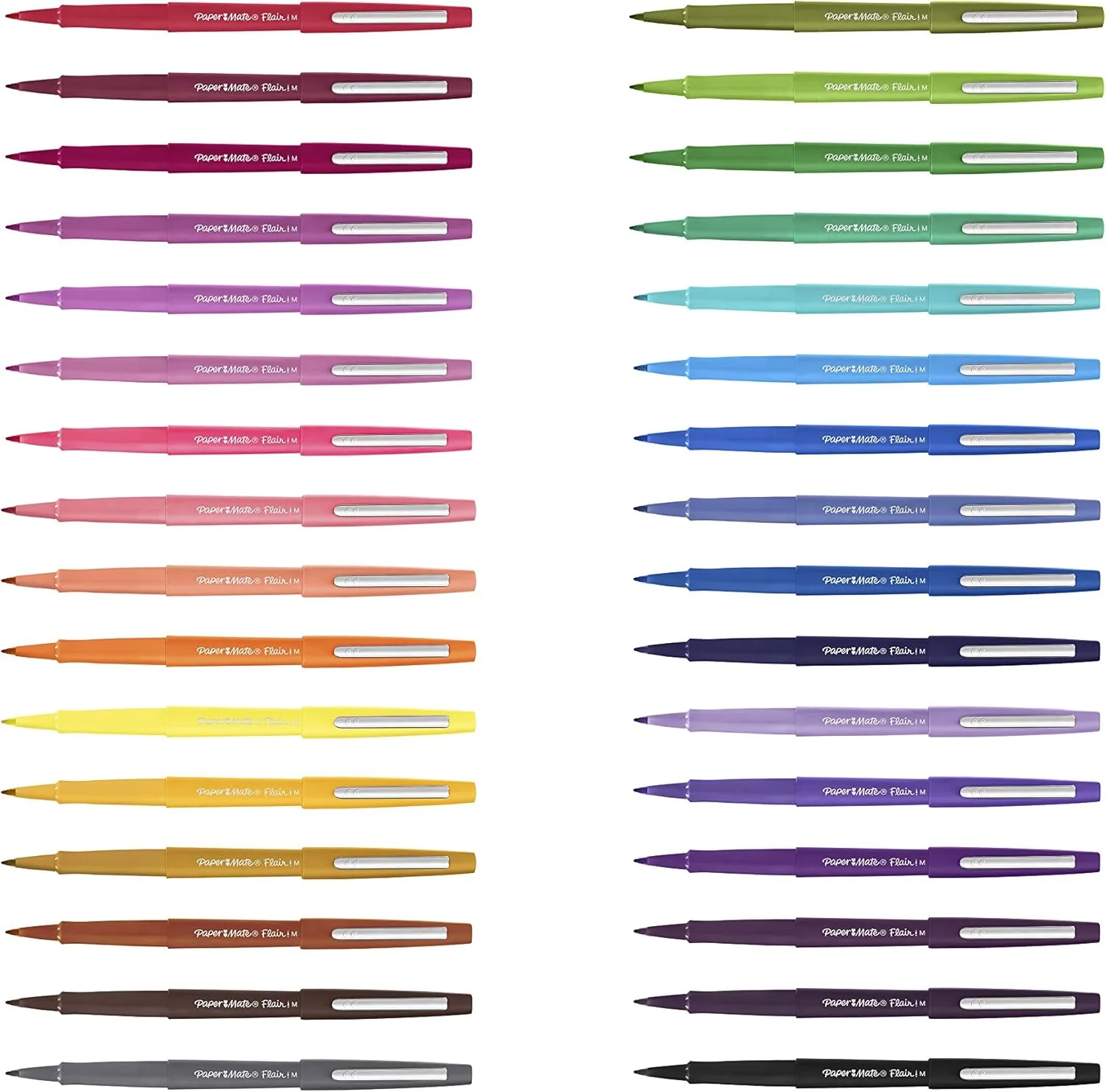 Paper Mate Flair Candy Pop Felt-Tip Pens, Medium Point (0.7 mm), 6 Count