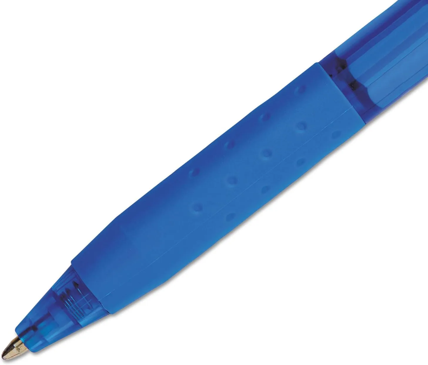 Paper Mate® InkJoy™ 300 RT Retractable Pens, Medium Point, 1.0 mm, Translucent Blue Barrels, Blue Ink, Pack Of 12