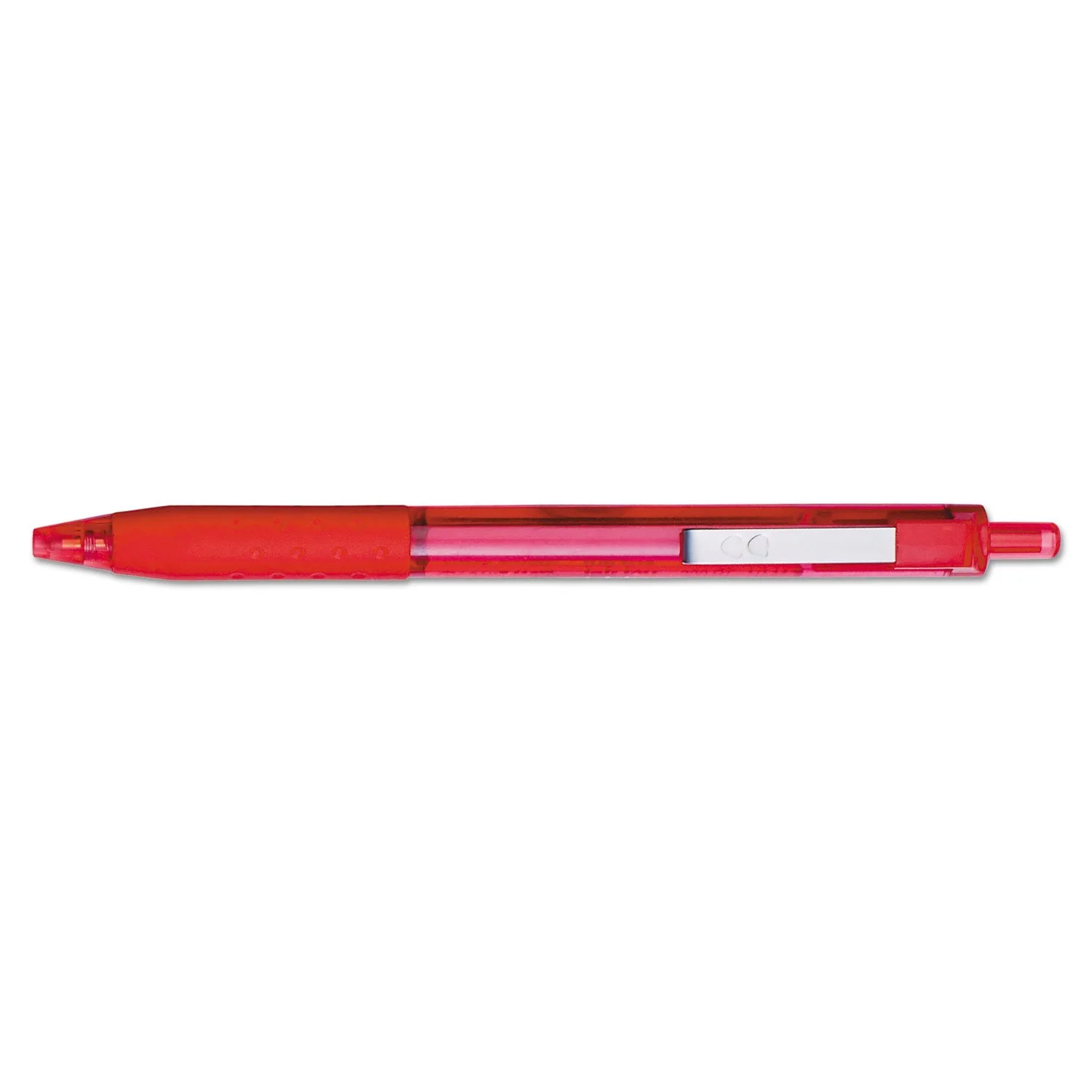 Paper Mate® InkJoy™ 300 RT Retractable Pens, Medium Point, 1.0 mm, Translucent Red Barrels, Red Ink, Pack Of 12