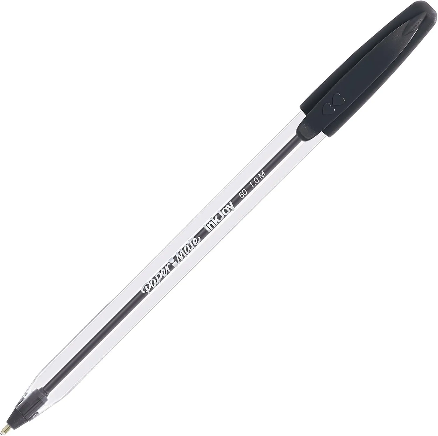 Paper Mate InkJoy 50ST Ballpoint Pens, Medium Point 1.0 mm, Black Ink, 60-Pack