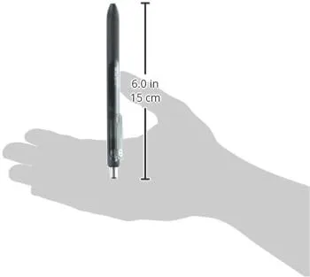 Paper Mate InkJoy Gel Pen Fine Point Black Ink Pens 0.5mm Fine Tip Ergonomic Comfort Grip Box of 12