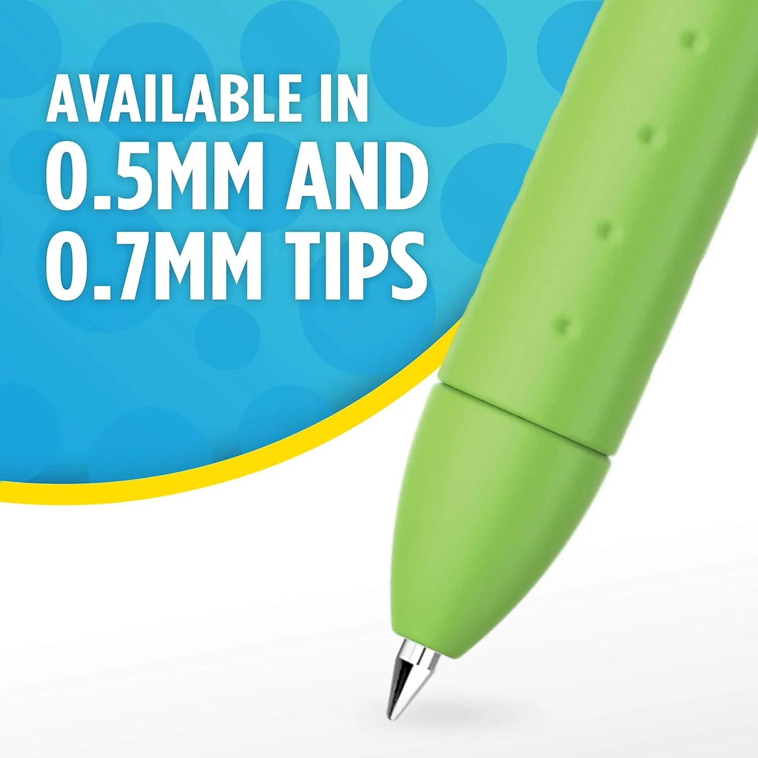 Paper Mate InkJoy Retractable Gel Pens, 0.7 mm Medium, Assorted Colors, Pack of 6