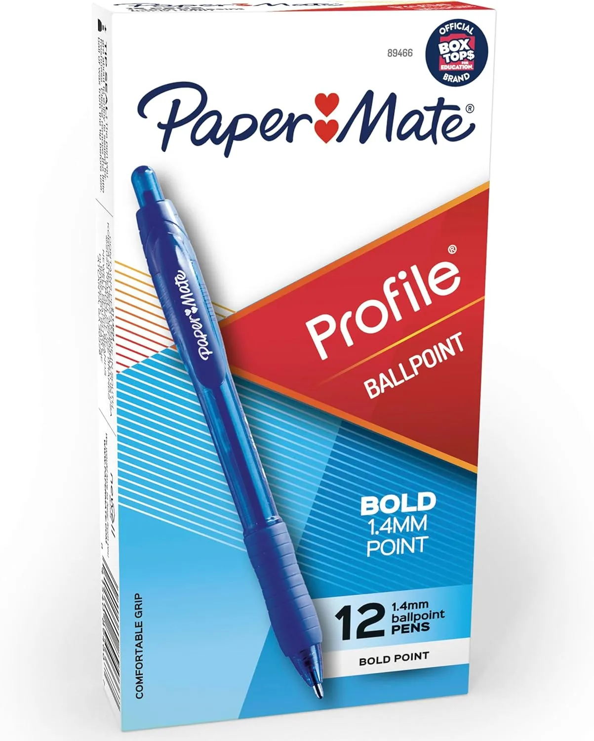 Paper Mate Profile Retractable Ballpoint Pens, Bold 1.4mm