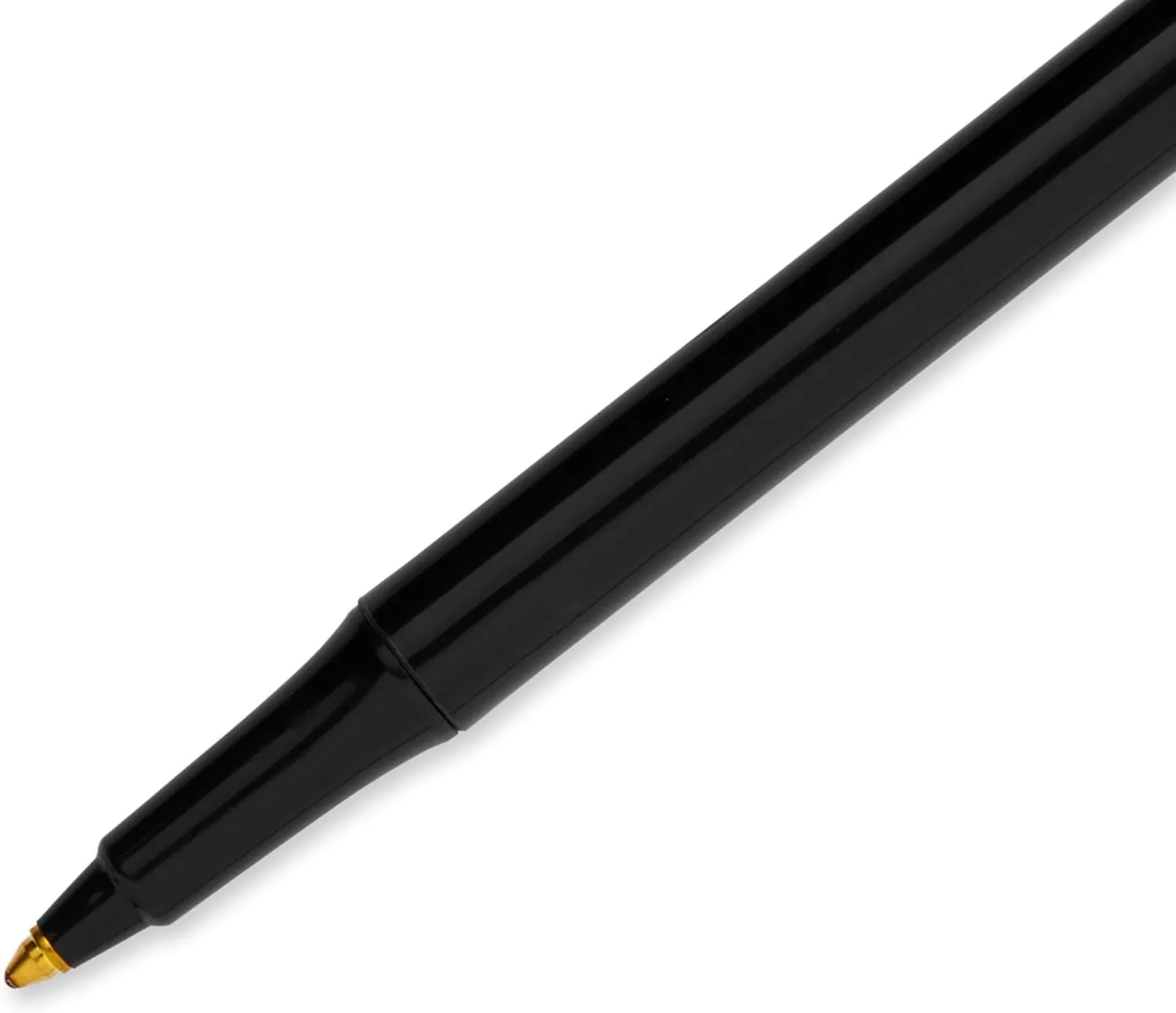 Paper Mate Write Bros. Ballpoint Stick Pens, Medium Point 1.0mm, Black Barrel, Pack of 60