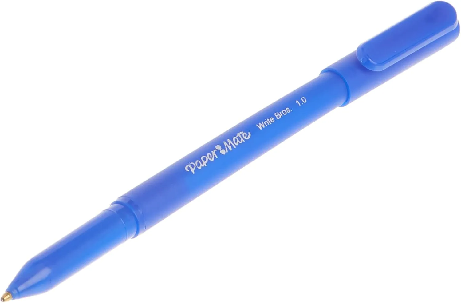 Paper Mate Write Bros. Ballpoint Pens, 1.0mm Medium, Blue Ink, 60 Count