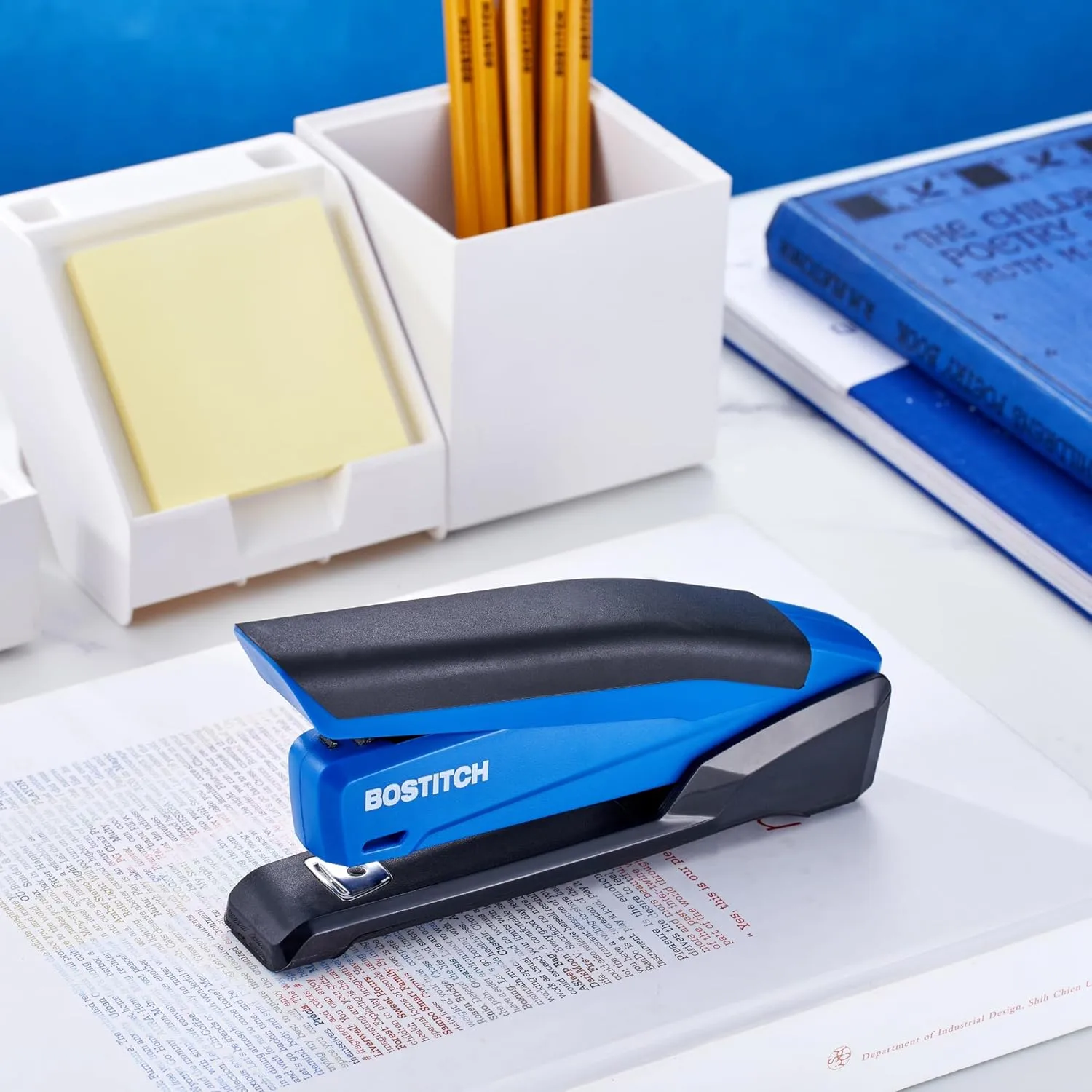 PaperPro / Bostitch One-Finger Spring-Powered Desktop Stapler