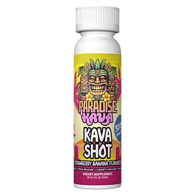 *Paradise Kava Strawberry Banana Shot* *Paradise Kava Strawberry Banana Shot*