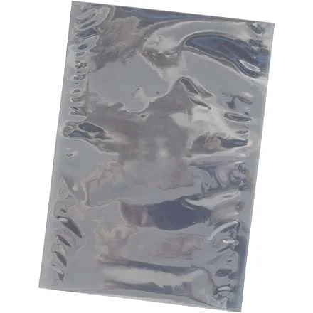 Partners Brand Static Shielding Bags, Open End, 4 x 6, 3 Mil, 100/Case