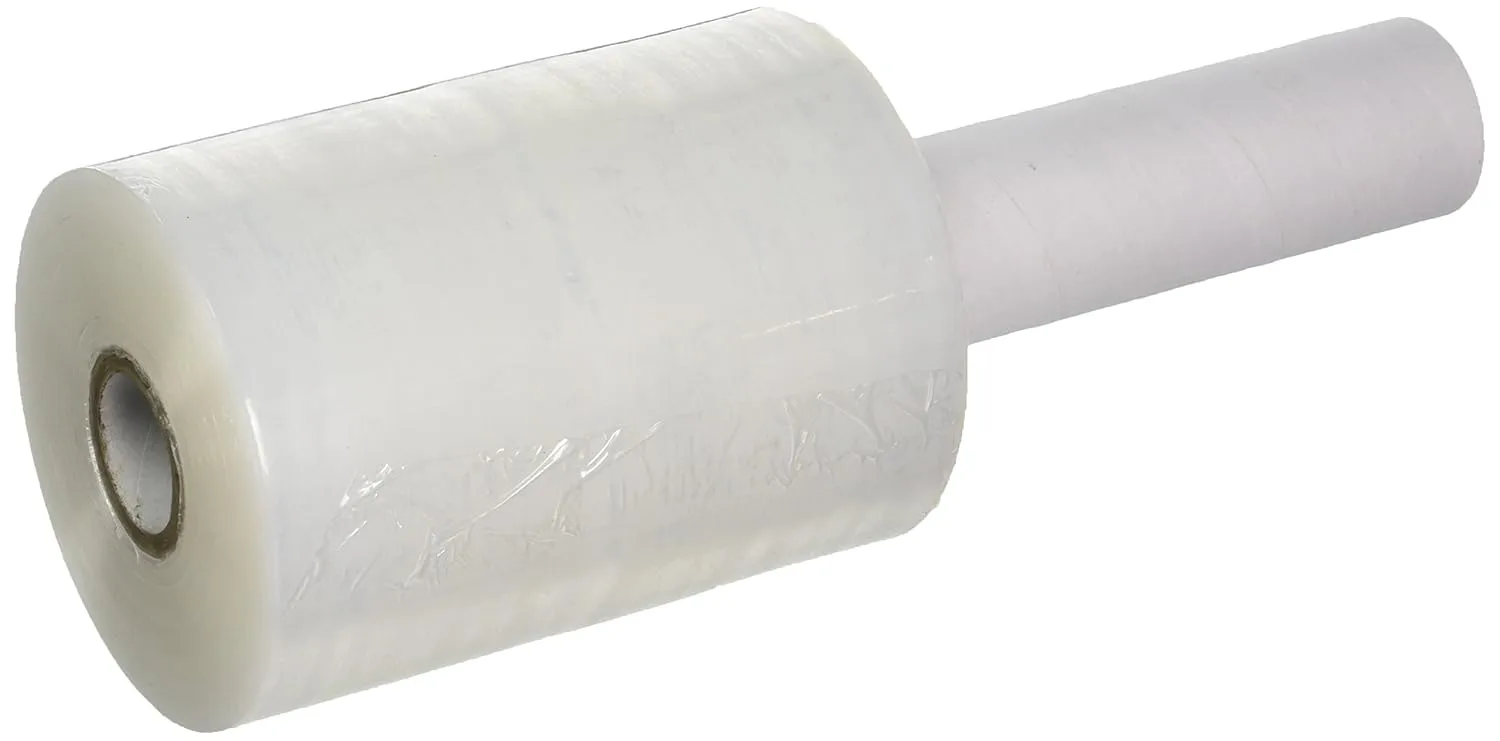 Partners Brand Extended Core Bundling Stretch Film, 80 Gauge, 5in x 1000ft, Case Of 12