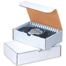 Partners Brand White Literature Mailers, 13in x 10in x 2in, Pack Of 50