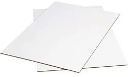 Office Depot Brand Corrugated Sheets, 40" x 30", White, Pack of 5