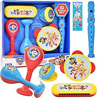 Paw Patrol 6 Piece Musical Instruments - Blue