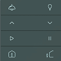 Eclipse KNX Switch 4 Fold