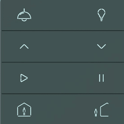 Eclipse KNX Switch 4 Fold