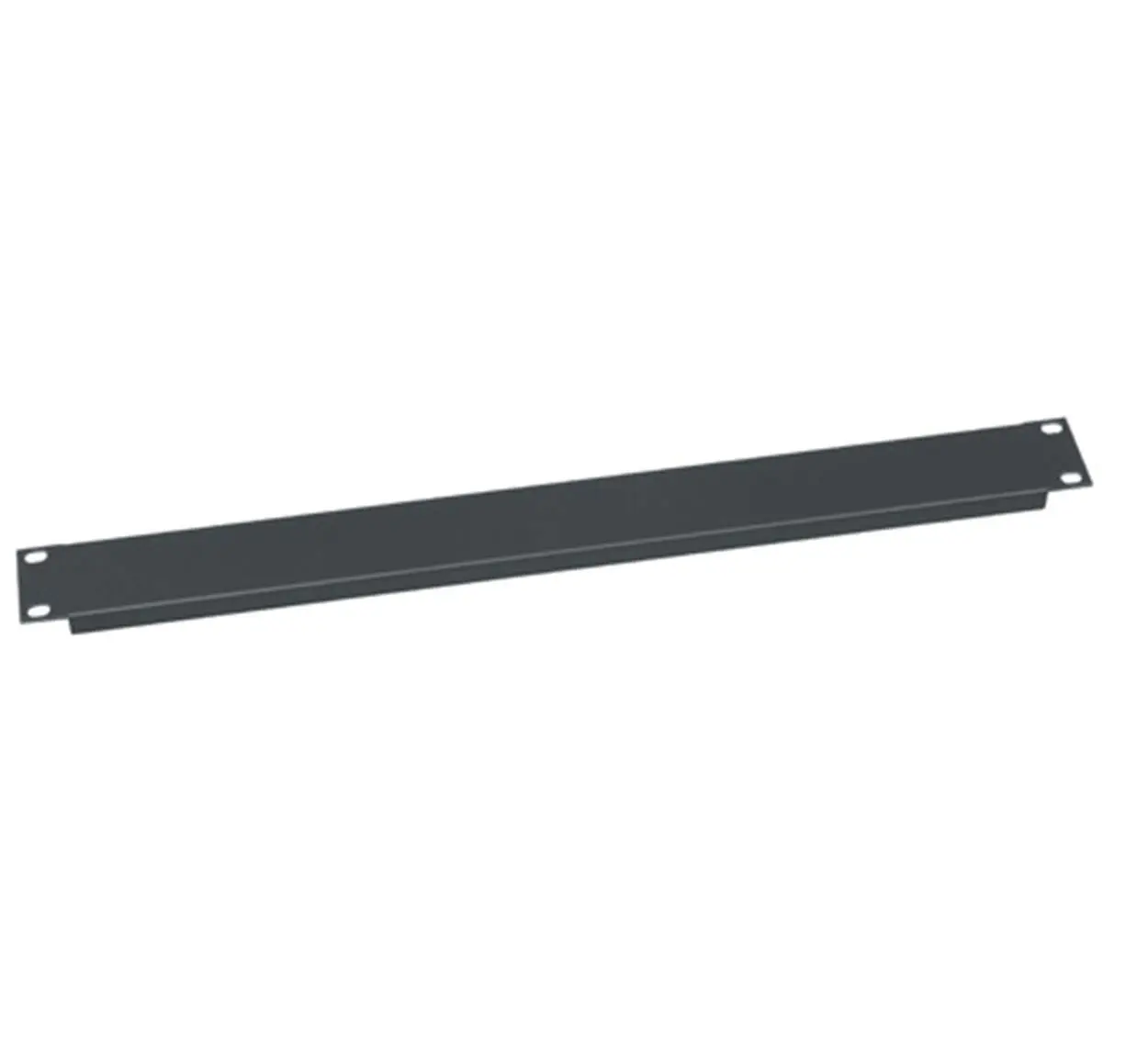 PBL Series Flanged Aluminum Blank Panel Panel Height: 1.75" H (1 U space)