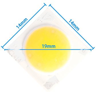 LED COB Disk, 12V AC/DC