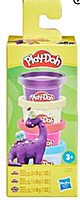Play-Doh Dino Mini Color 4 Pack Modeling Compounds with Glitter and Metallic Colors