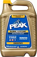 PEAK Global Lifetime Concentrate Antifreeze and Coolant for All Vehicles, 1 Gal.