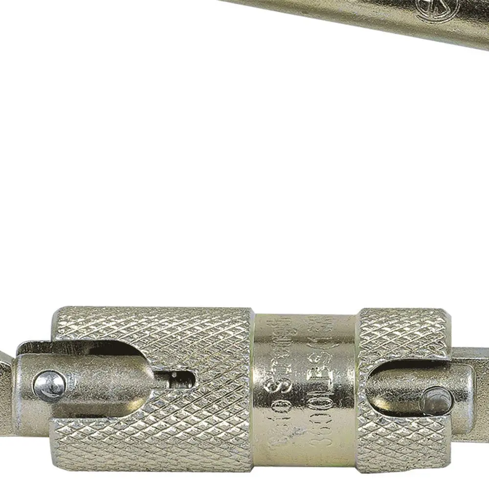 Peakworks Lightweight, Easy to Use, Zinc Plated Steel, 1" Double Locking Carabiner, 2"x 2"x1", V860120