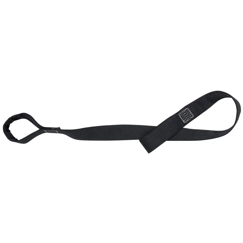 Peakworks Abrasion Resistant, Polyester Webbing, 4 ft. Residential Anchor Sling, Black, V8209104