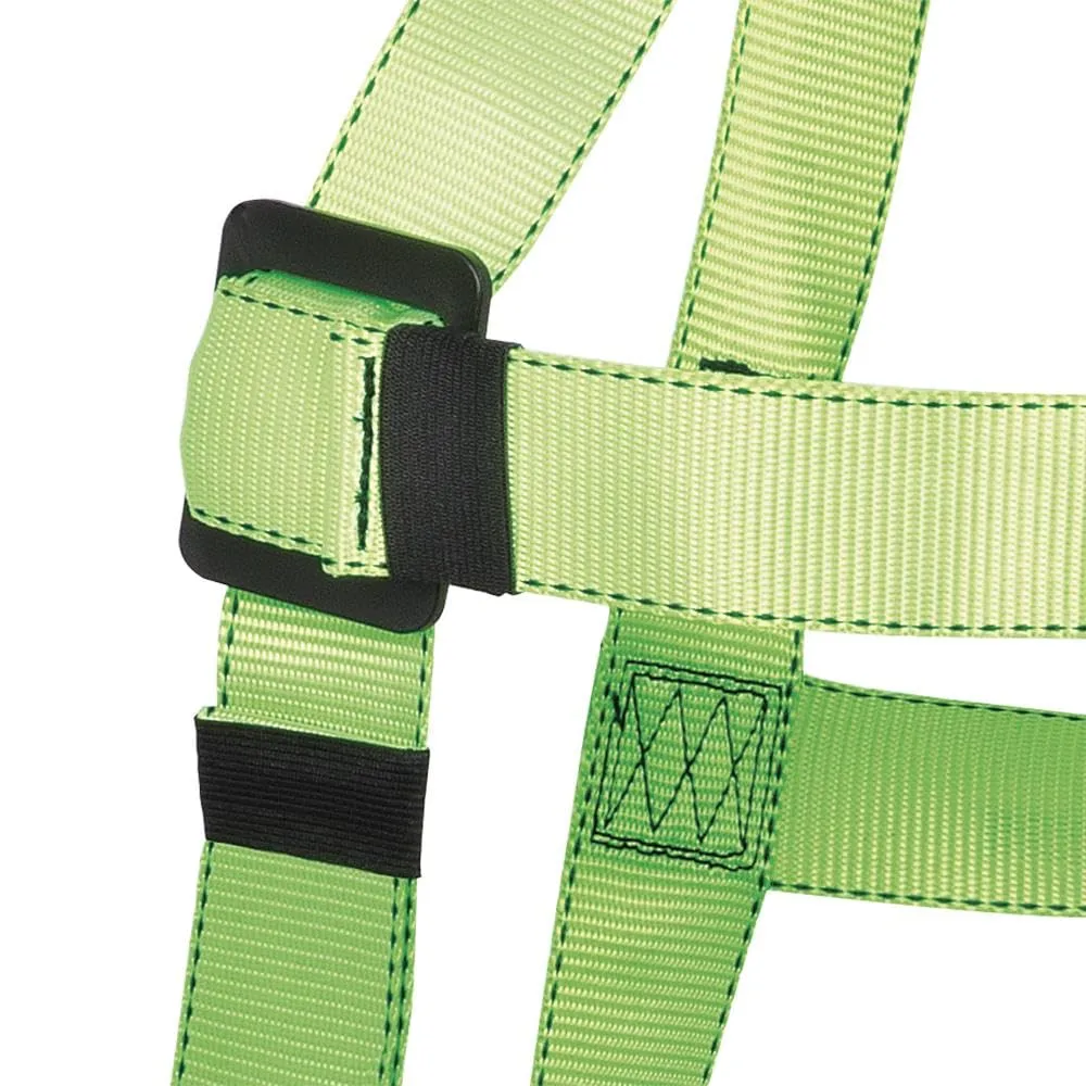Peakworks Fall Protection Full Body Safety Harness with Positioning Belt and Padded Lumbar Support