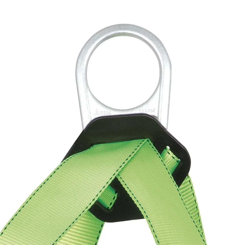 Peakworks Fall Protection Full Body Safety Harness with Positioning Belt and Padded Lumbar Support