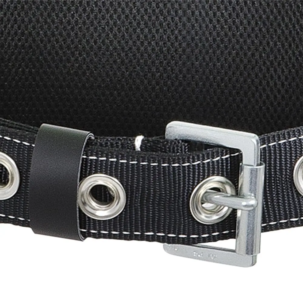 Peakworks Fall Protection Full Body Safety Harness with Positioning Belt and Padded Lumbar Support