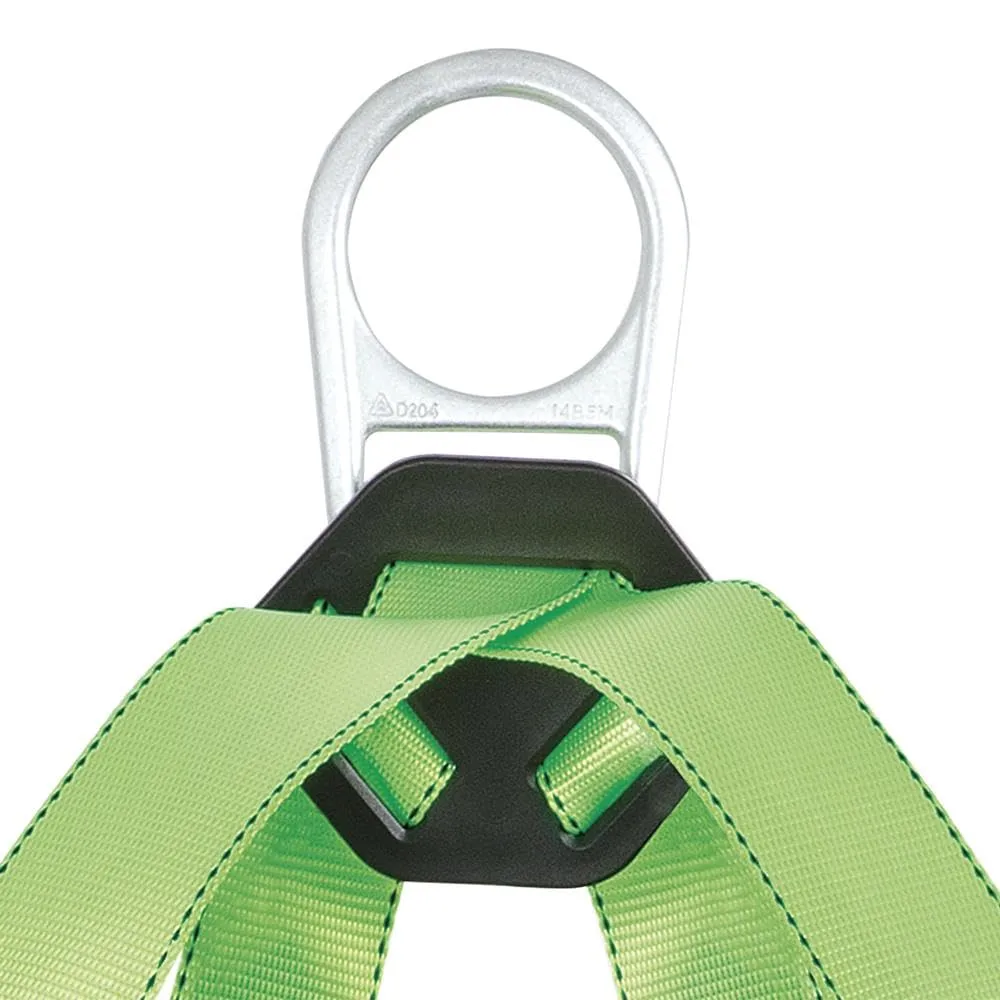 Peakworks Fall Protection Full Body Safety Harness with Positioning Belt and Padded Lumbar Support