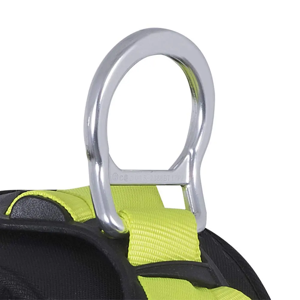 PEAKWORKS PeakPro Plus Safety Harness - Class APE, 5 D-Rings, Premium Padding & Lumbar Support Belt - ANSI Z359.11