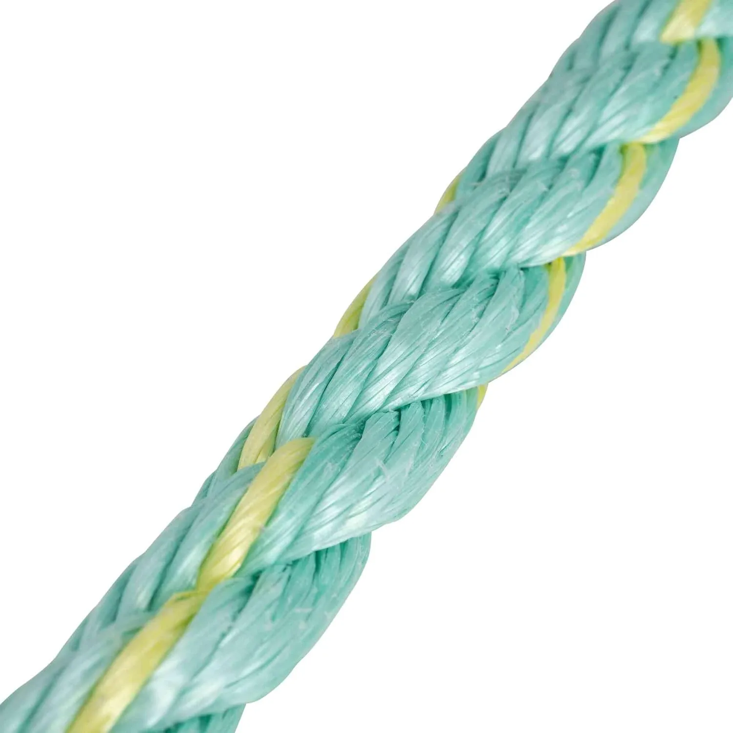 Peakworks Premium Vertical Lifeline - Fall Protection Polysteel 5/8" Diameter Rope Made for Construction, Roofing