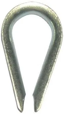 Peerless 005-4514240 0.25 in. Wire Rope Thimble