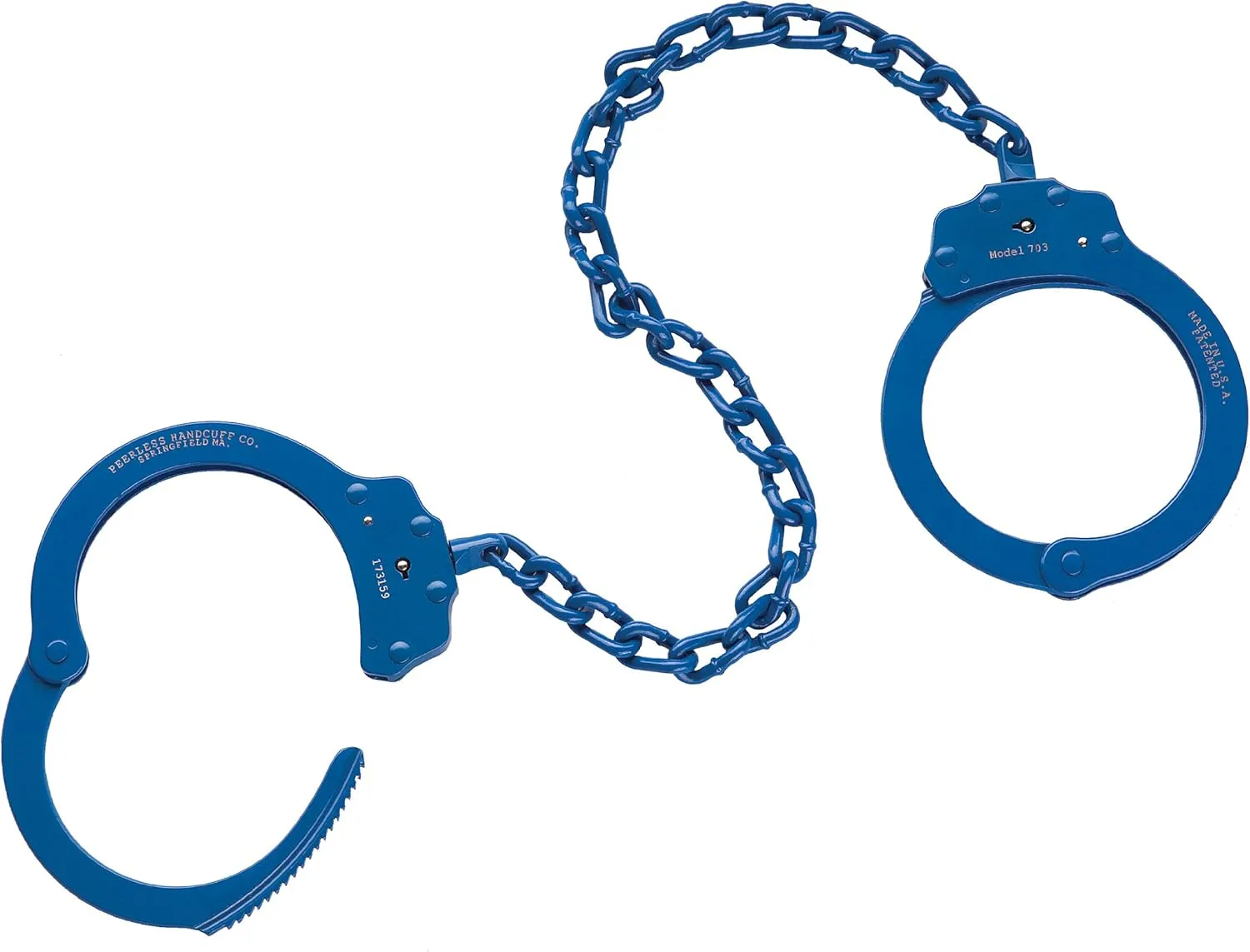 PEERLESS HANDCUFF COMPANY Leg Iron with 15" Chain