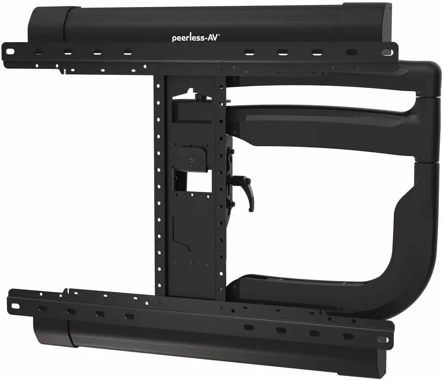 Peerless Full-Motion Plus Wall Mount for 39-Inch - 75-Inch Flat Panel Screens (Black)