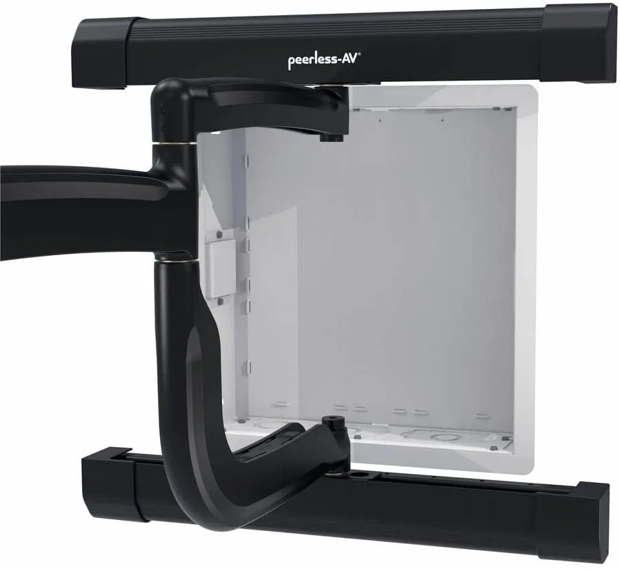 Peerless Full-Motion Plus Wall Mount for 39-Inch - 75-Inch Flat Panel Screens (Black)