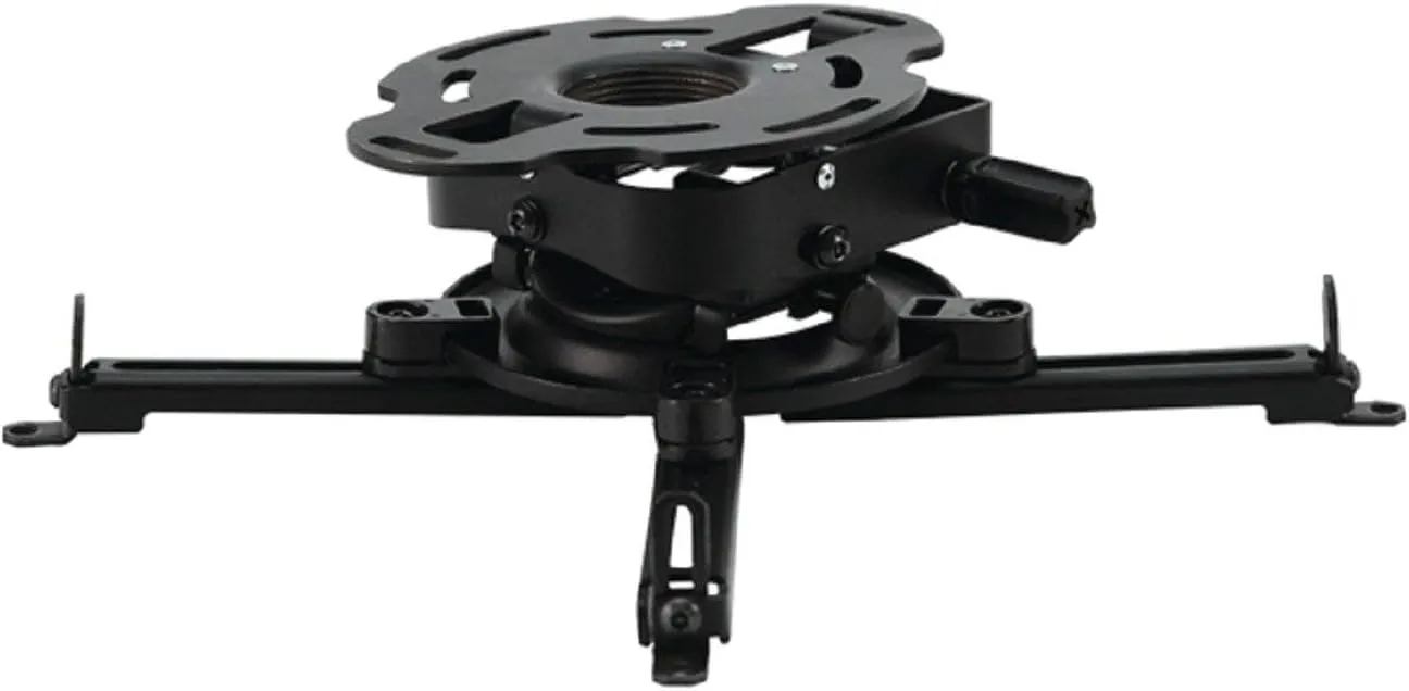 Peerless PRGS-UNV Universal Projector Mount – Height Adjustable, 50 lb Capacity (Black)