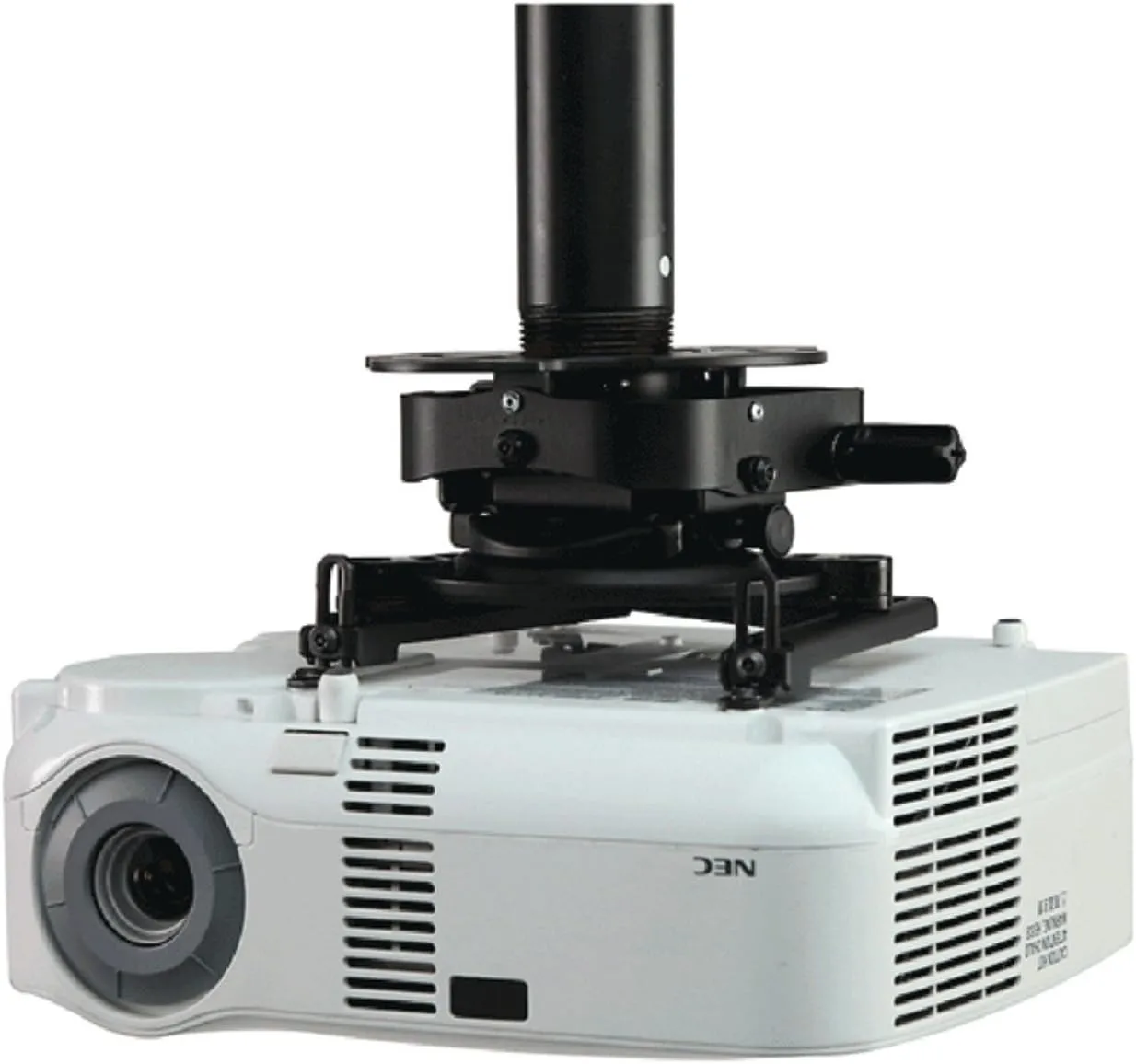 Peerless PRGS-UNV Universal Projector Mount – Height Adjustable, 50 lb Capacity (Black)