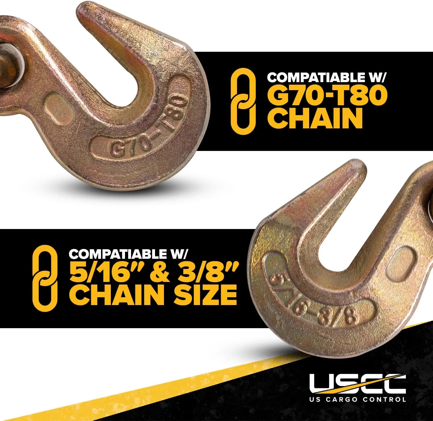 US Cargo Control Peerless QuikBinder Plus Ratchet Load Binder for 5/16 Inch - 3/8 Inch Grade 70 or 80 Chain - 7