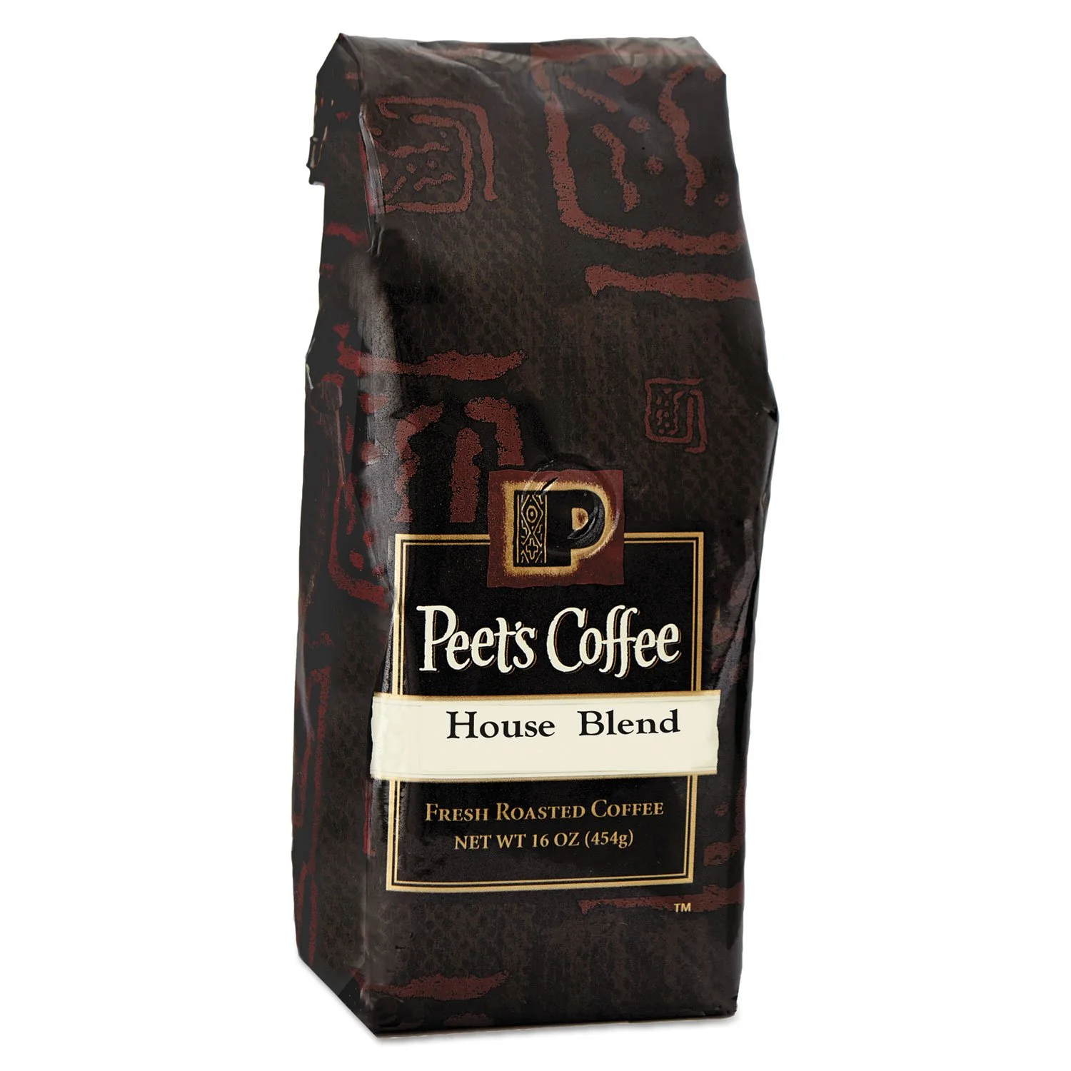 Peet's Coffee & Tea 501619 Bulk Coffee, House Blend, Ground, 1 lb Bag