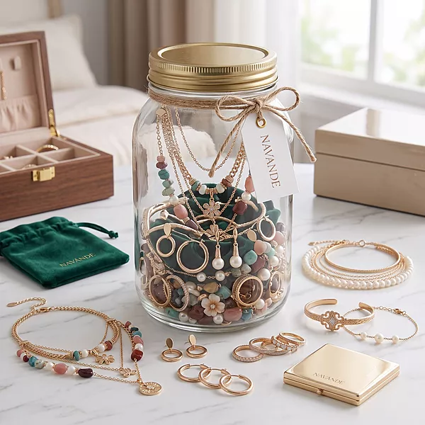 Navande Luxe Mystery Jar - Premium Anti-Tarnish Jewelry & Accessories