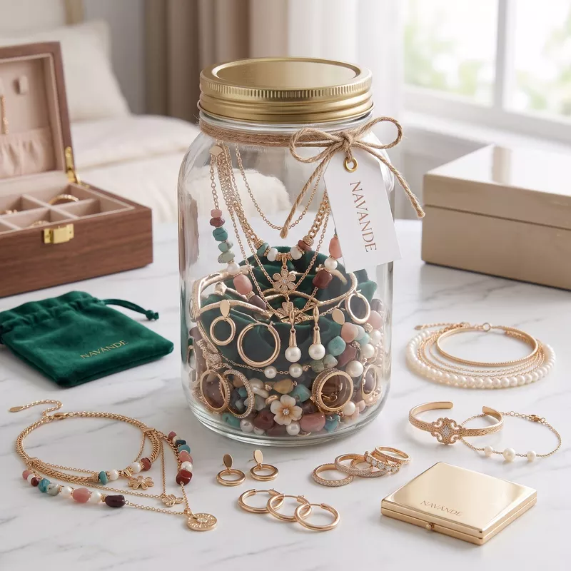 Navande Luxe Mystery Jar - Premium Anti-Tarnish Jewelry & Accessories