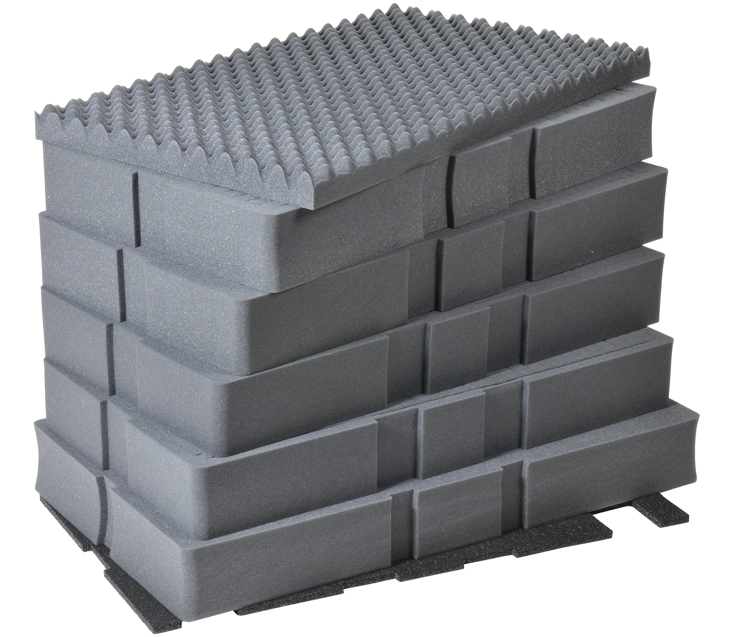 Pelican Products 0500-400-000 Pelican 0501 7 -Piece Replacement Pick N Pluck Foam Set for 500 Case (Black)