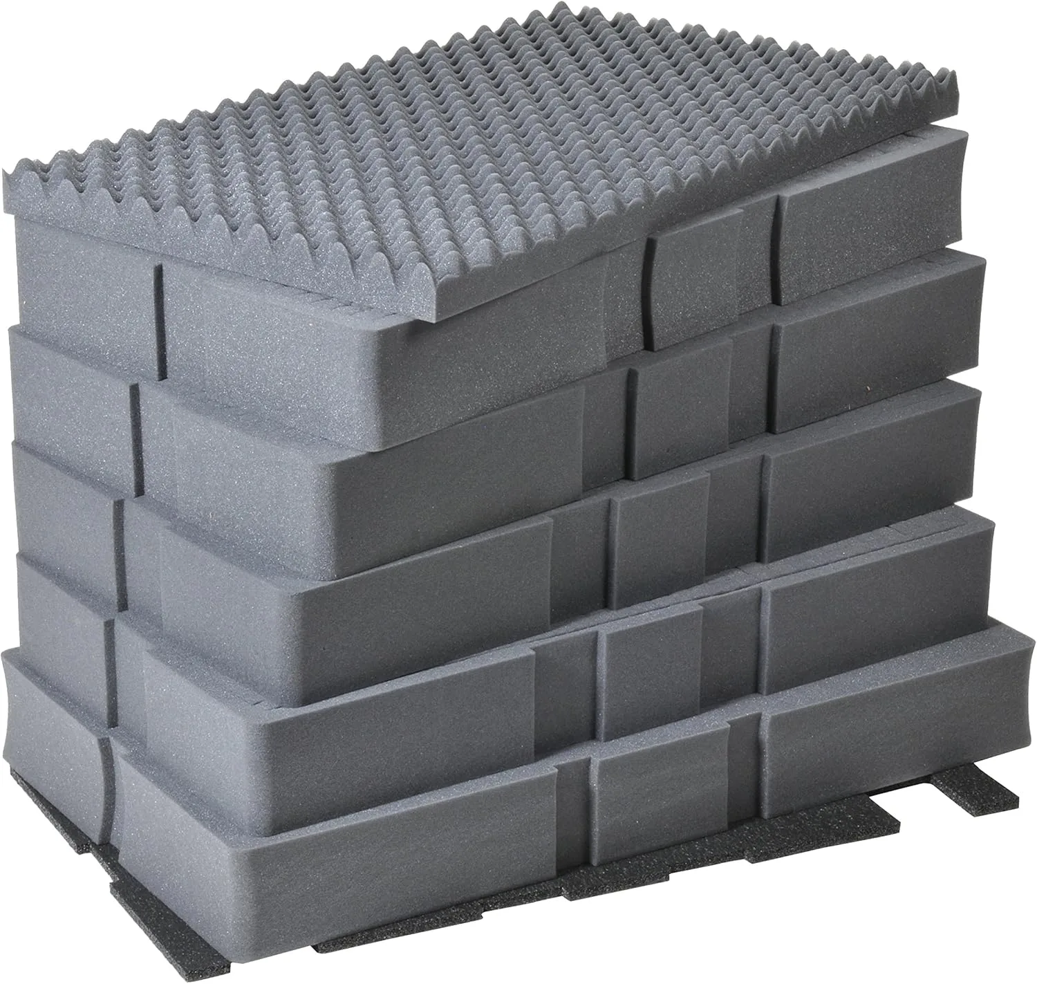Pelican Products 0500-400-000 Pelican 0501 7 -Piece Replacement Pick N Pluck Foam Set for 500 Case (Black)