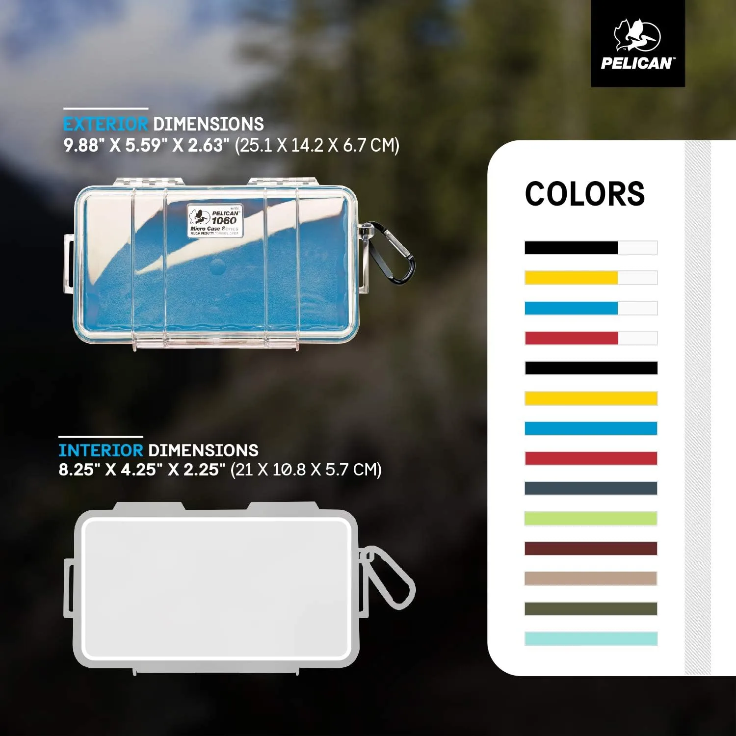 Pelican 1060 Micro Case - Hard Protective Case