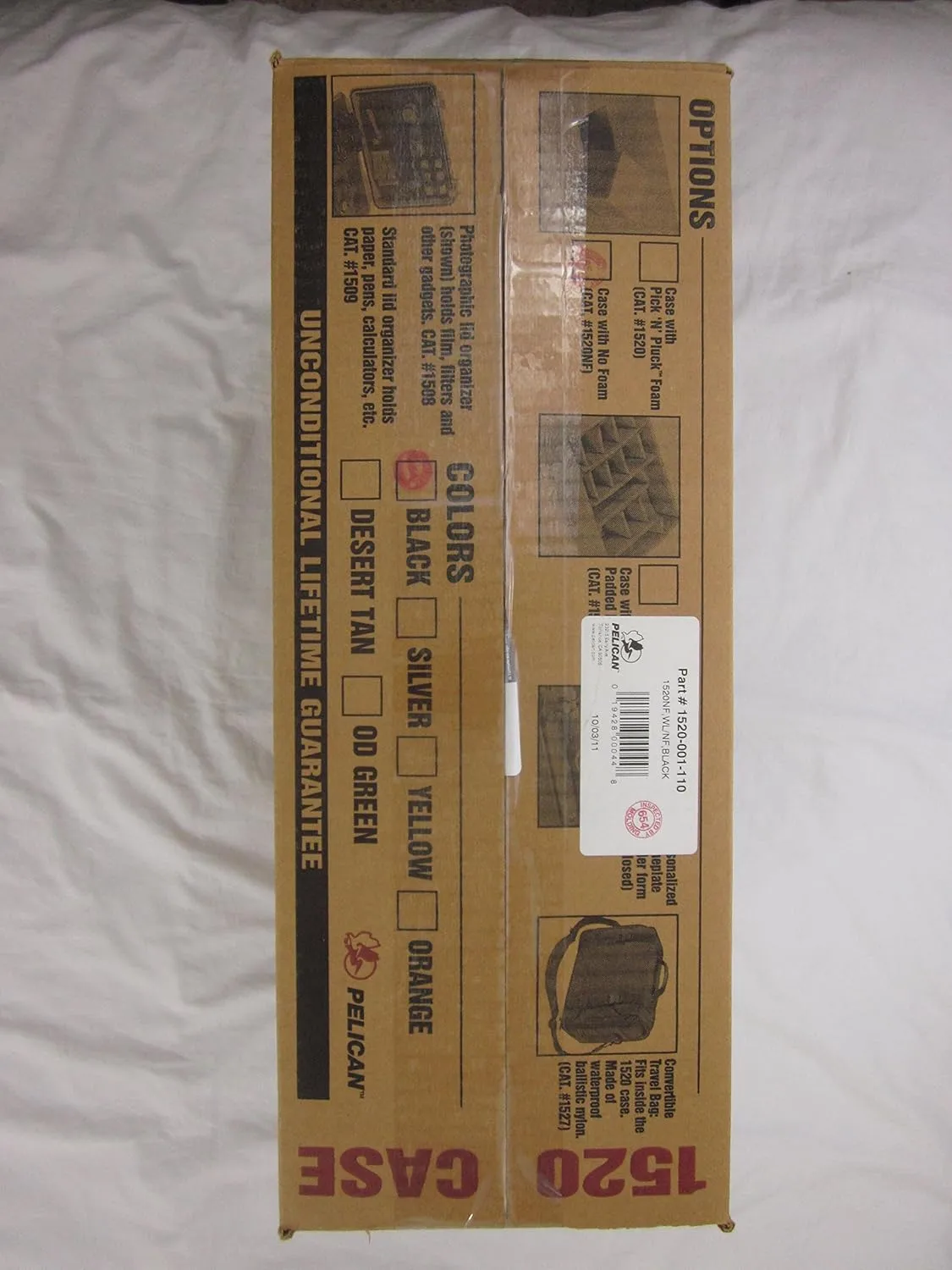 Pelican 1520 Protector Case - Watertight, Crushproof, Dustproof Hard Case