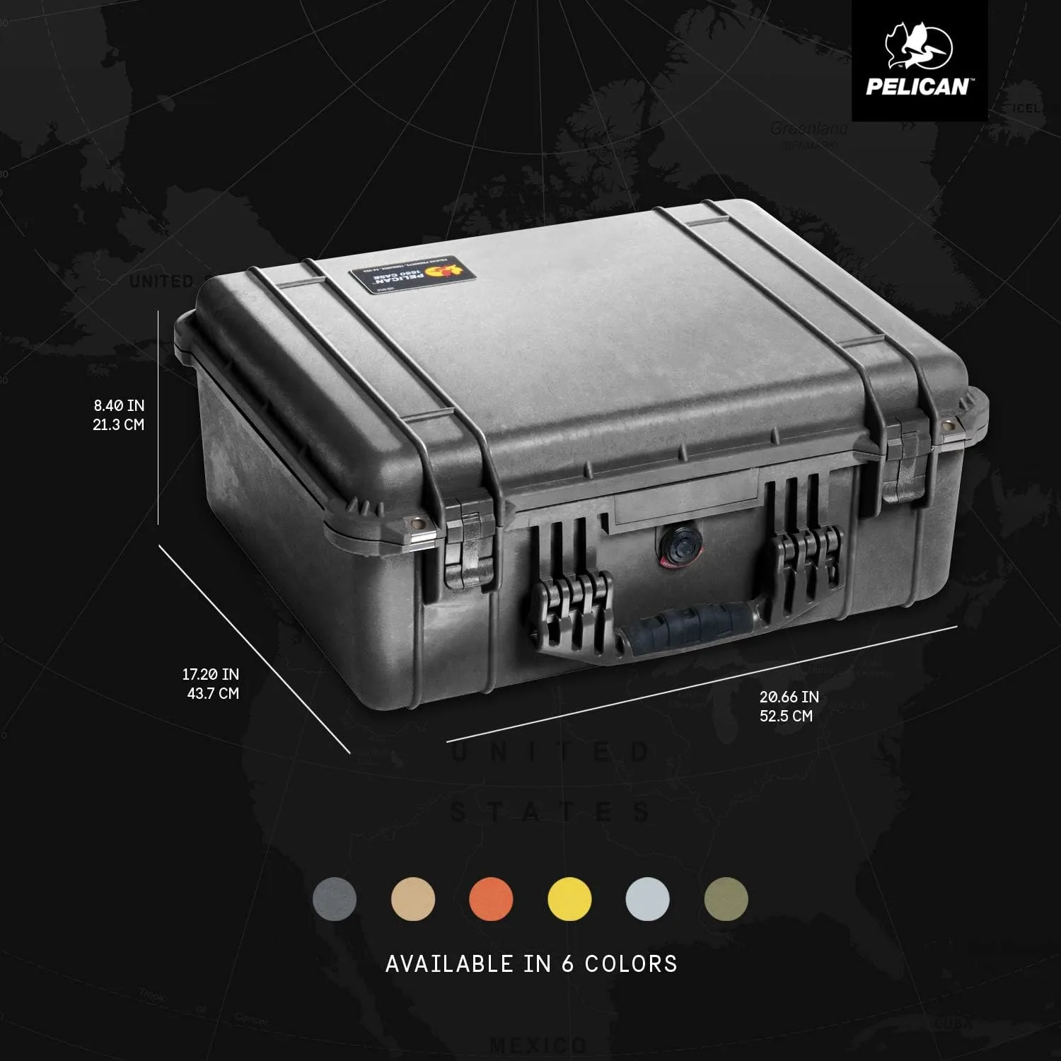 Pelican 1550 Camera Case With Foam